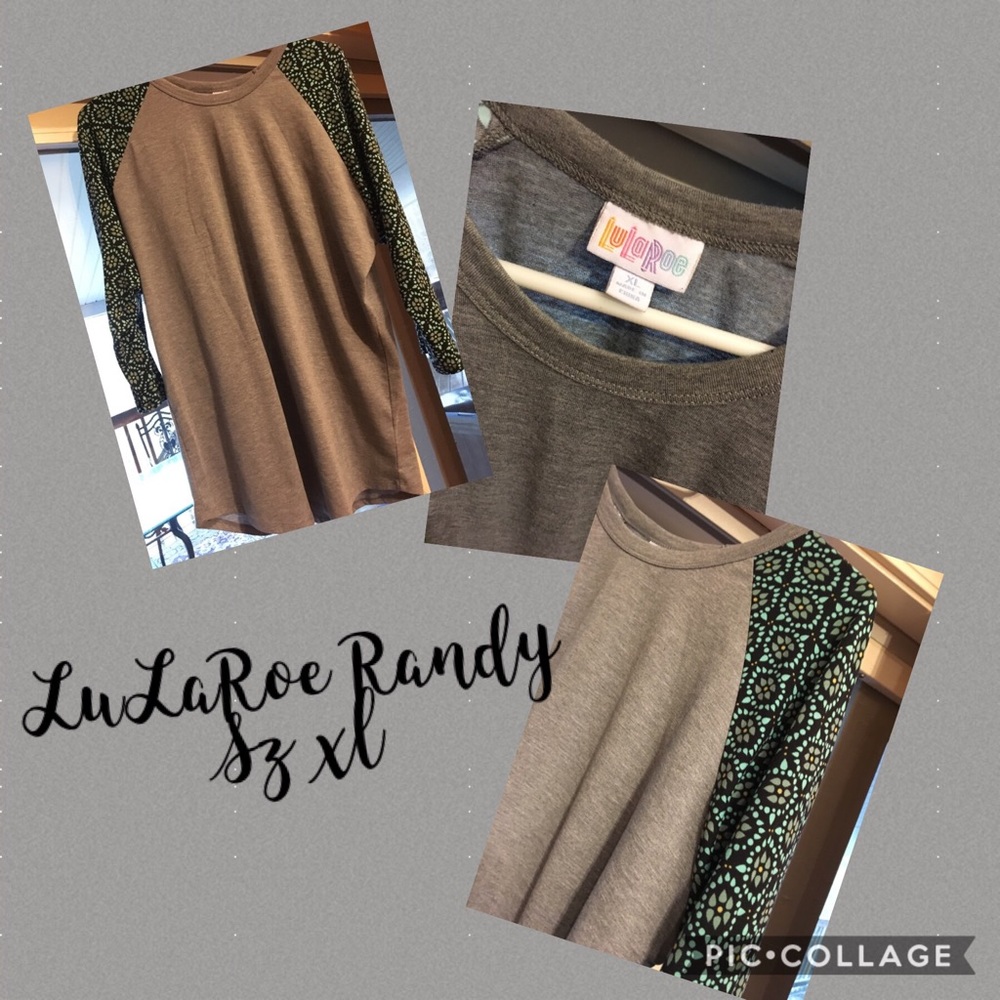 NWOT LuLaRoe Randy Xl top